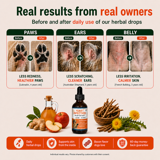 Natural Yeast & Skin Balance Support for Dogs