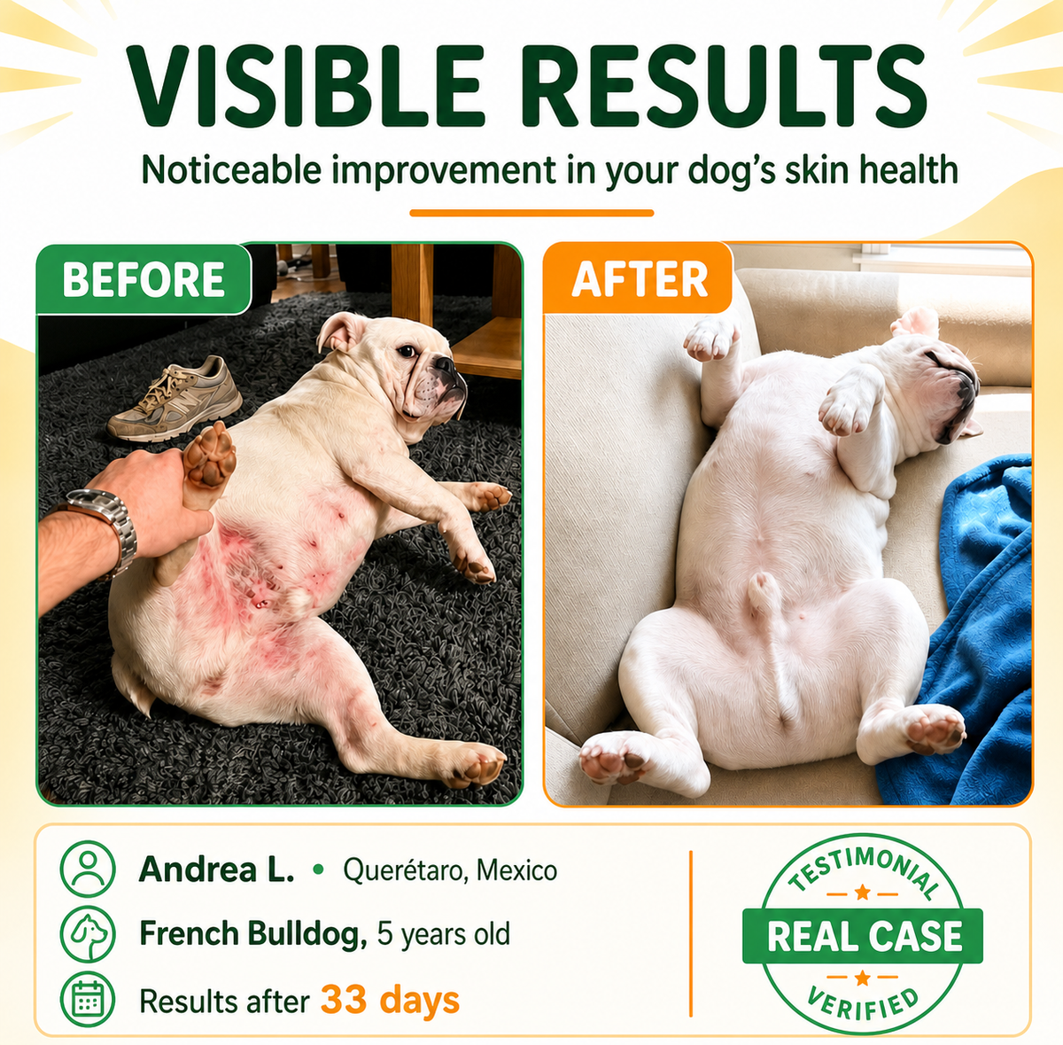 Natural Yeast & Skin Balance Support for Dogs