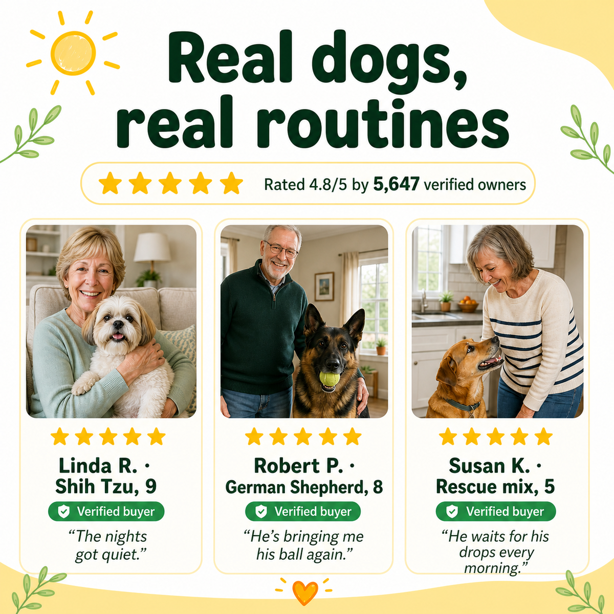 Natural Yeast & Skin Balance Support for Dogs