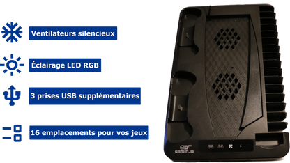 Station de refroidissement PS5 et PS5 Slim