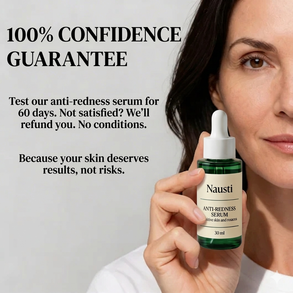 Anti-redness serum for sensitive skin and rosacea