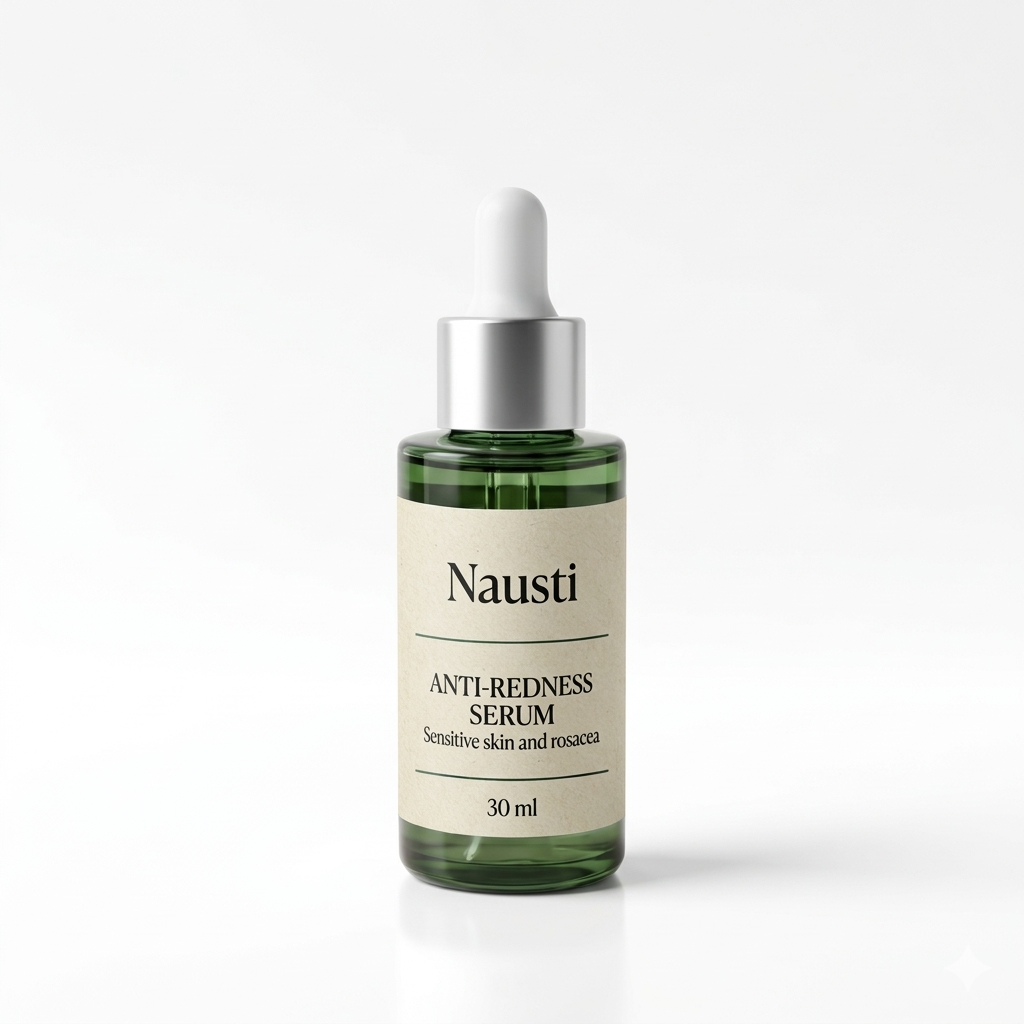 Anti-redness serum for sensitive skin and rosacea